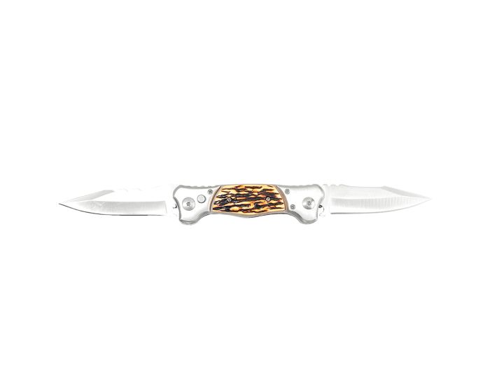 Navaja 3-1/2" doble hoja tipo hueso 9568 Lion Tools