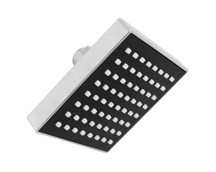 Regadera cuadrada 10 cm cromo IML