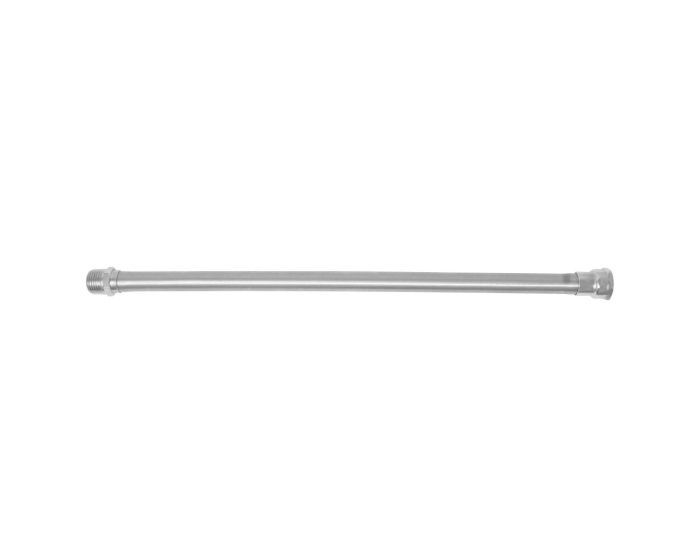 Brazo recto para regadera eléctrica 40 cm Acero inoxidable