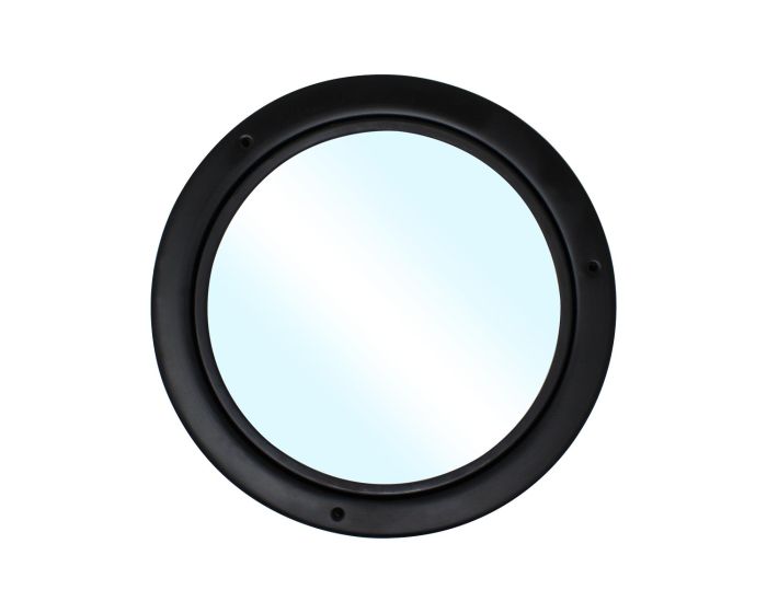 Mirilla de aluminio negro para cocina chica