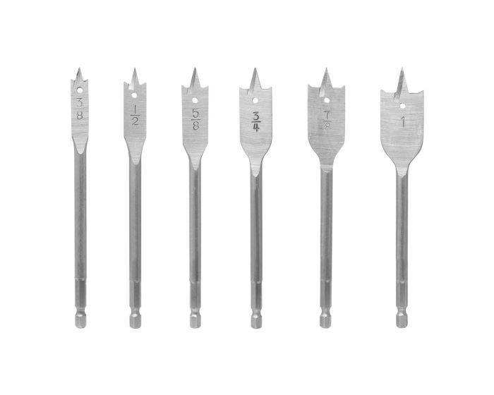 Kit de brocas manita para madera 6 piezas MRK-052 RORK