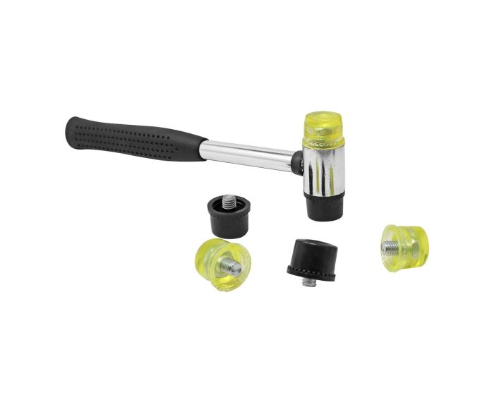 Martillo con cabezas de goma y plástico MVD-003 Verden