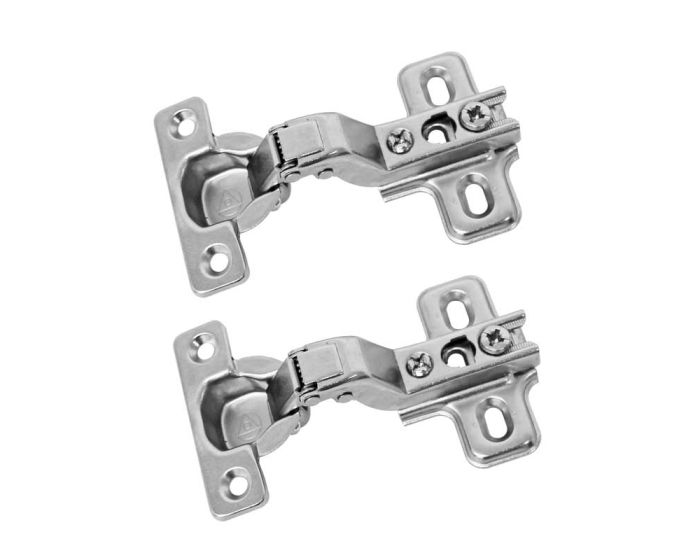 Kit de bisagras bidimensionales curvas 26 mm Ducasse