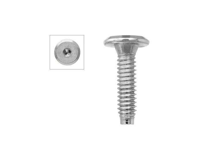 Tornillo conector zinc 25 mm Herrasa