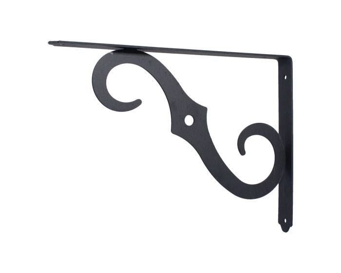 Ménsula Ornamental negra 10" x 7" 1020 Handy Home