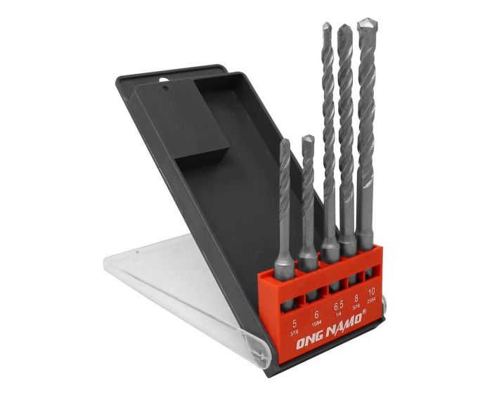 Set de brocas para concreto 5 piezas DC1607 ONG NAMO