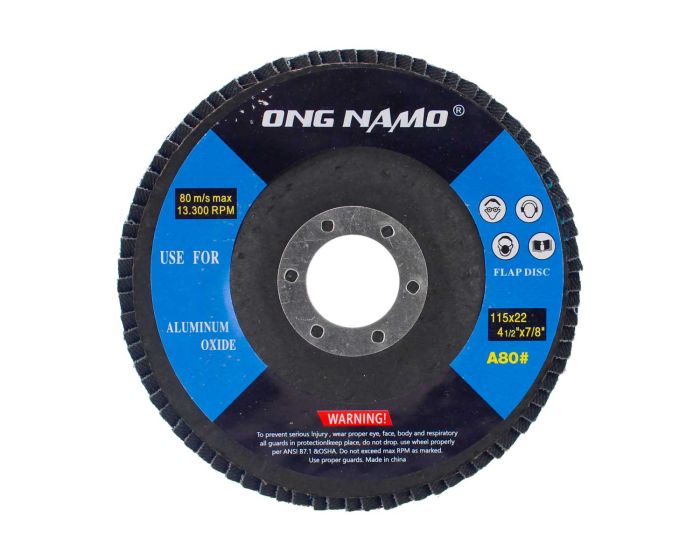 Disco laminado 4-1/2" A80 ONG NAMO