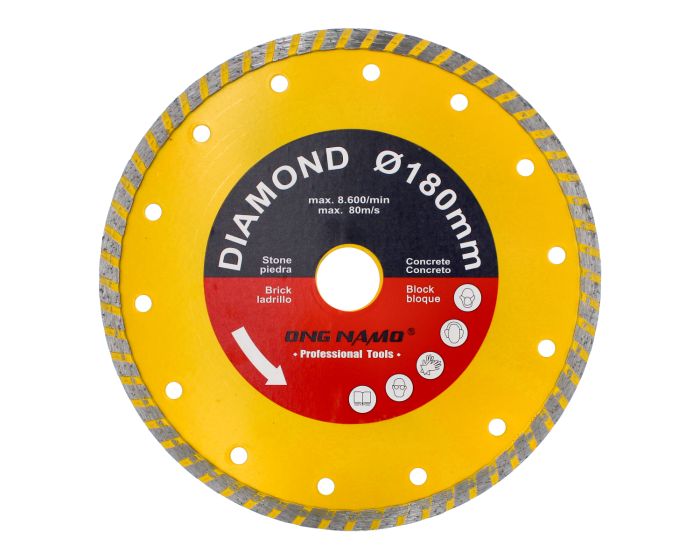 Disco de diamante liso 7" ONG NAMO