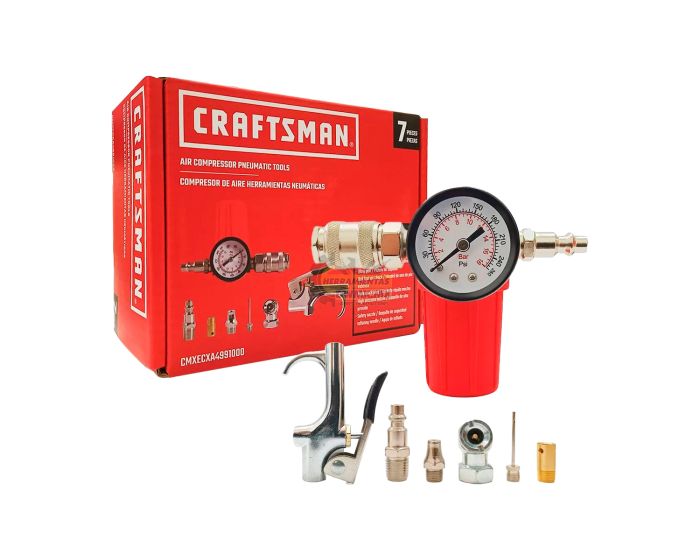 Kit neumático para compresor 7 piezas CMXECXA4991000 CRAFTSMAN