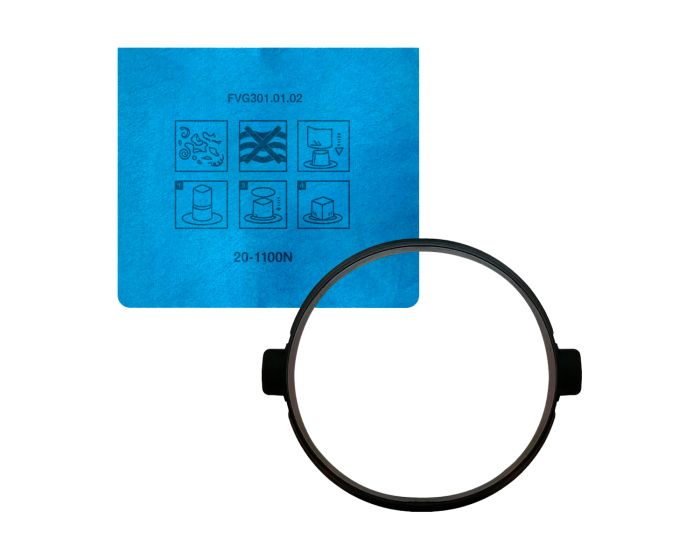 Filtro de tela reutilizable para aspiradora seco/mojado 1-7/8" 2.5 a 4 galones 20-1100 Stanley