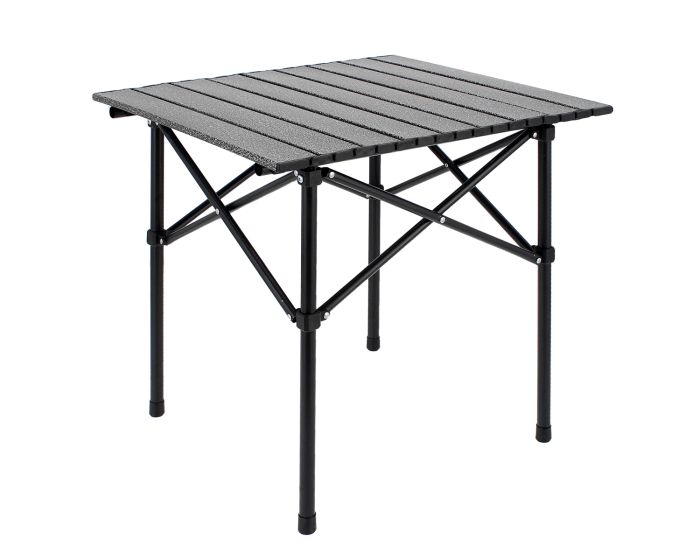 Mesa de Camping Plegable cuadrada HW123-BK negra