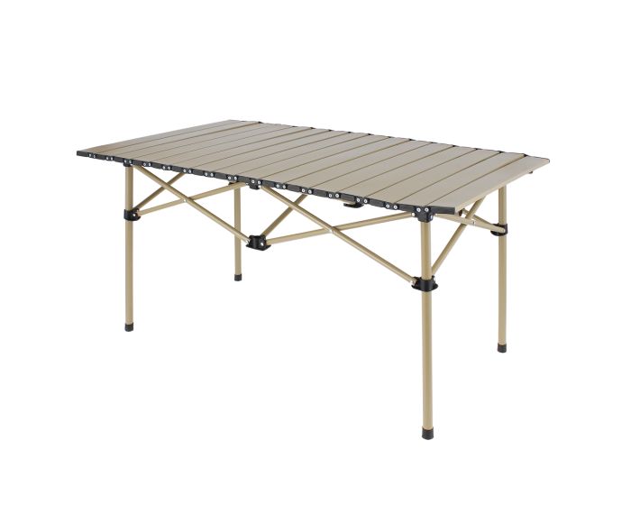 Mesa de Camping Plegable Rectangular HW123-YE Beige