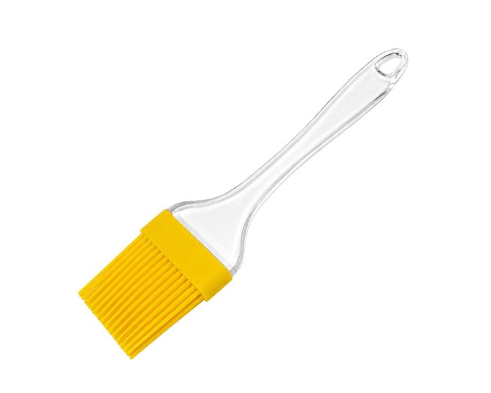 Brocha de silicón para repostería y cocina Amarilla