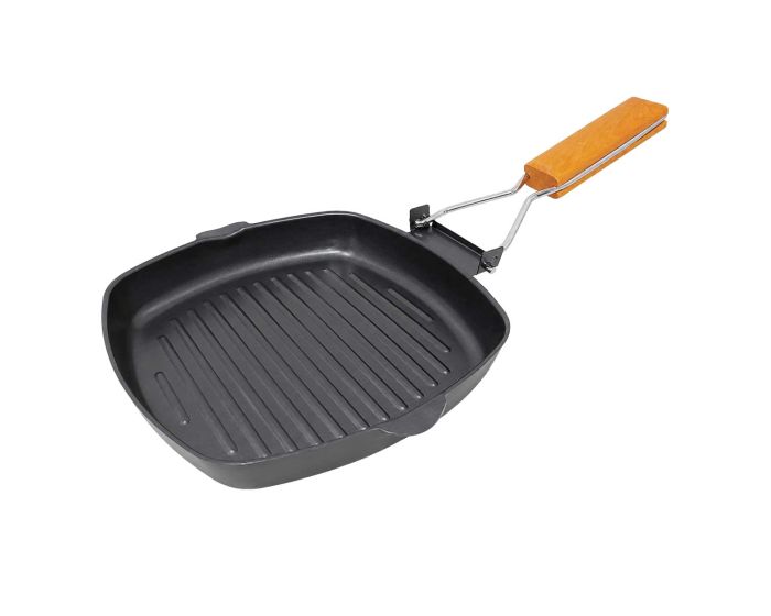 Sartén Grill cuadrado antiadherente 20 cm