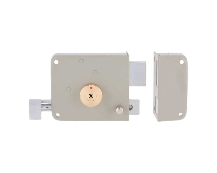 Cerradura de sobreponer derecha insta-fácil PF0005 Top Forge