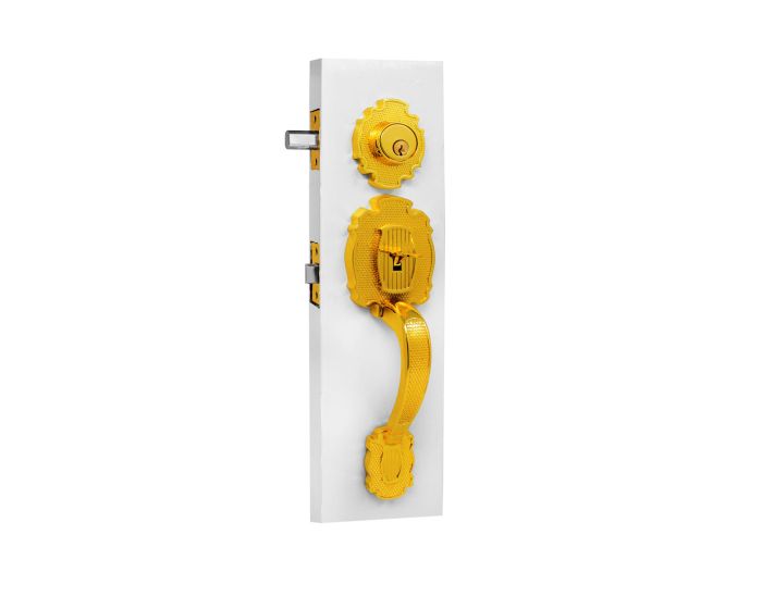 Cerradura para entrada principal Royal PF0192 Top Forge