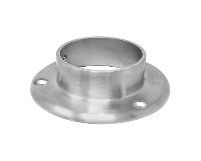 Brida con cuello para tubo de 2" satinado PH002-SN Axcent