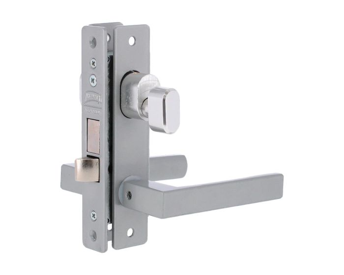Cerradura para puerta residencial gris 520C Phillips