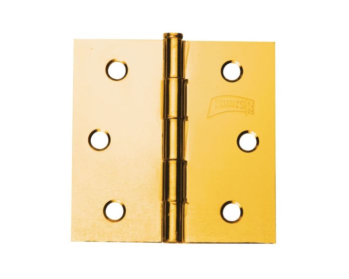 Bisagra rectangular 2-1/16" x 3" latón brillante 130 E Phillips
