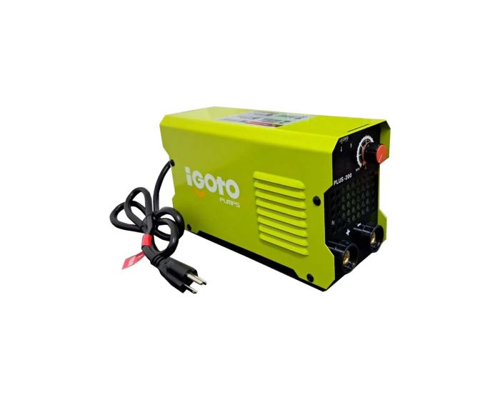 Soldadora tipo inversora portátil 200 A PLUS-200 Igoto