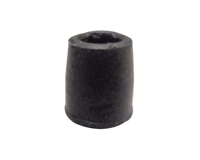 Regatón de hule barril redondo de 1/2"