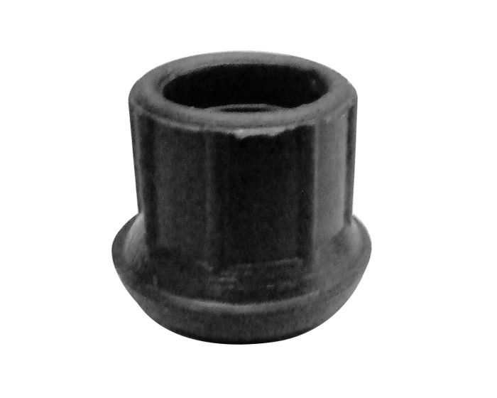 Regatón de hule costilla redondo de 3/4"