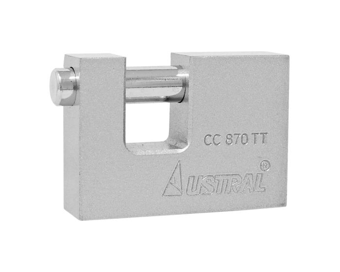 Candado tipo tetrallave 70 mm para cortina 870 Austral