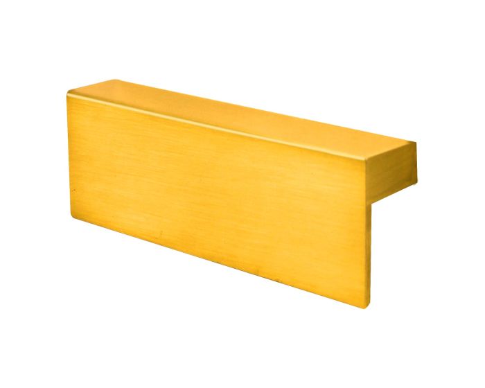 Jaladera tipo "L" latón satinado 96 mm 791-0218 Herrasa