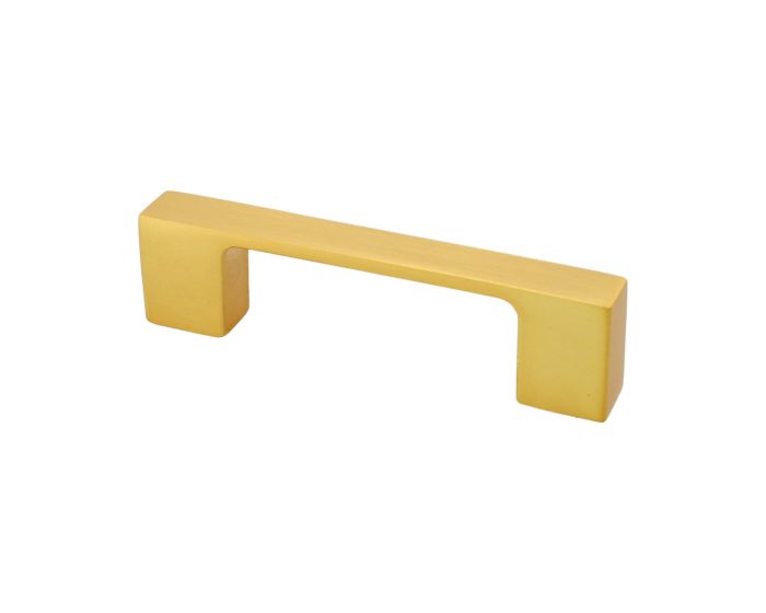 Jaladera de Aluminio 96 mm latón satinado 791-1582 Herrasa