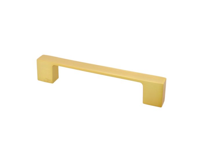 Jaladera de Aluminio 128 mm latón satinado 791-1583 Herrasa