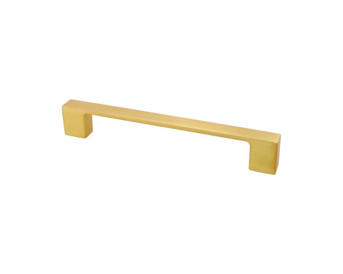 Jaladera de Aluminio 160 mm latón satinado 791-1584 Herrasa