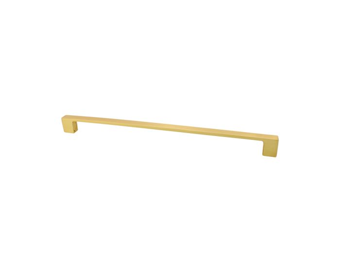 Jaladera de Aluminio 320 mm latón satinado 791-1587 Herrasa