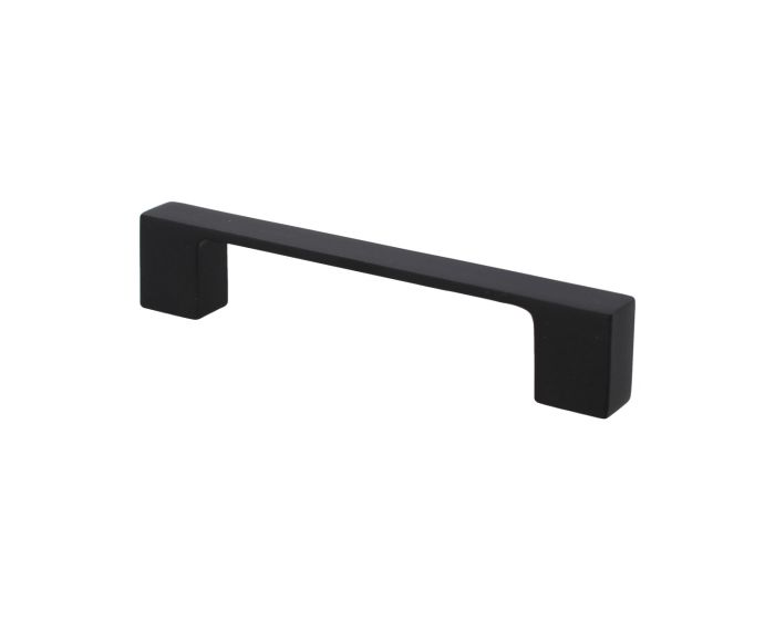Jaladera de aluminio negro 128 mm 792-1583 Herrasa