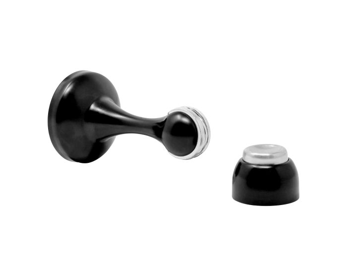 Tope magnético para puerta negro mate 792-1711 Herrasa