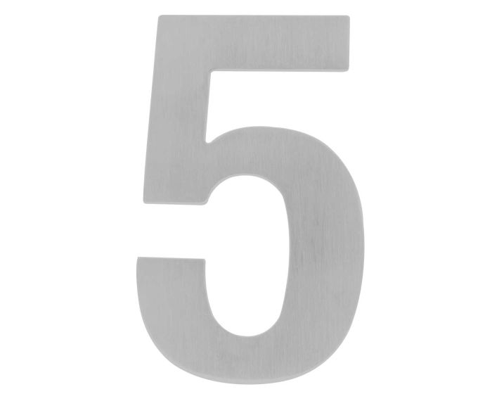 Número decorativo #5 Inoxx Italy Rish