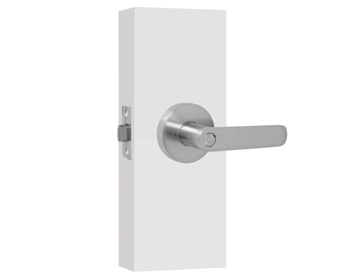 Cerradura para baño níquel satinado Bari Inoxx Italy
