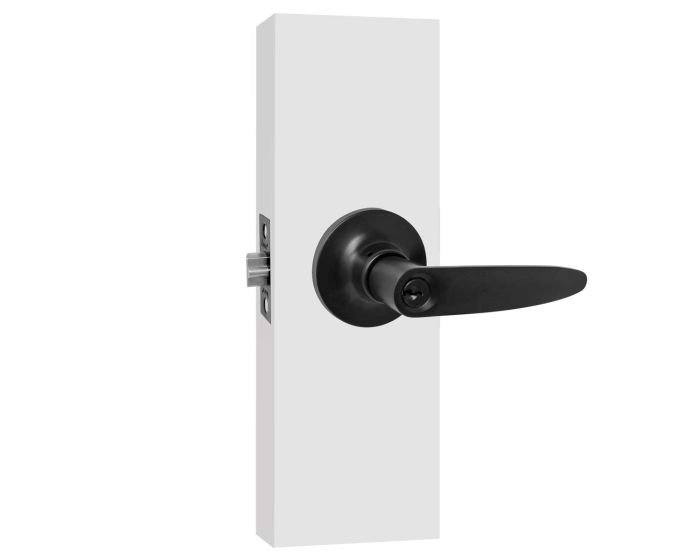 Cerradura para recámara Negro mate Contempo Austral