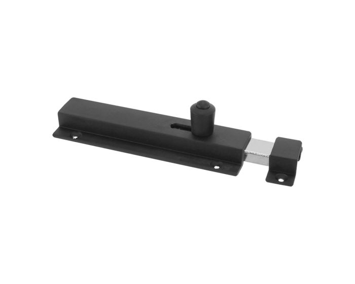 Pasador de sobreponer 100 mm negro mate A3004 Rish