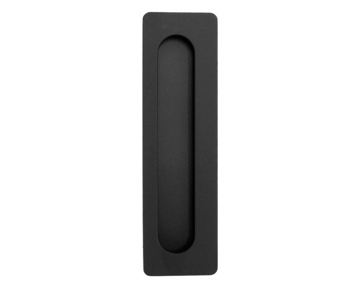 Jaladera de embutir 128 mm negro mate Rish