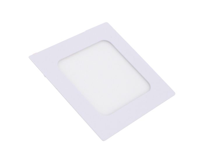 Lámpara de LEDS de sobreponer cuadrado 6 W luz fría 1260 Sanelec