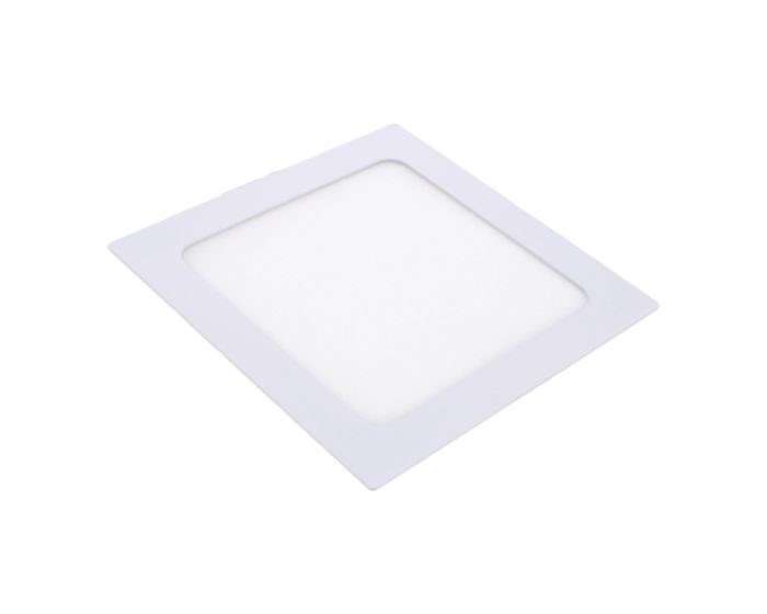 Luminario de LEDS empotrable cuadrado12 W luz fría 1263 Sanelec