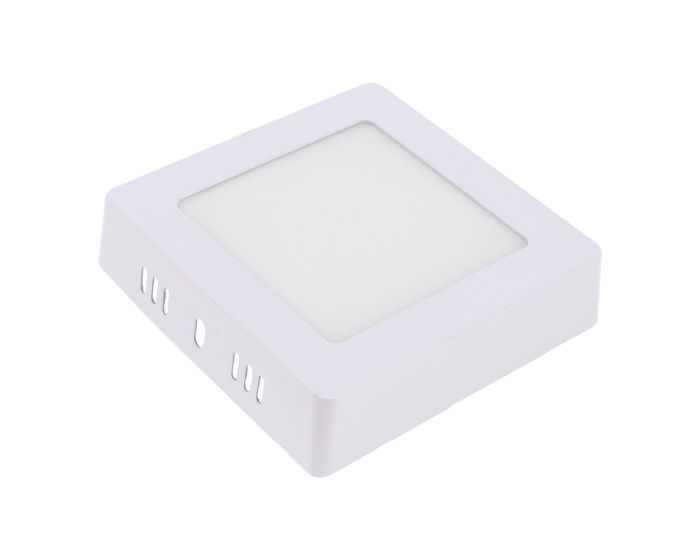 Luminario de LEDS de sobreponer cuadrado 6 W luz cálida 1295 Sanelec 
