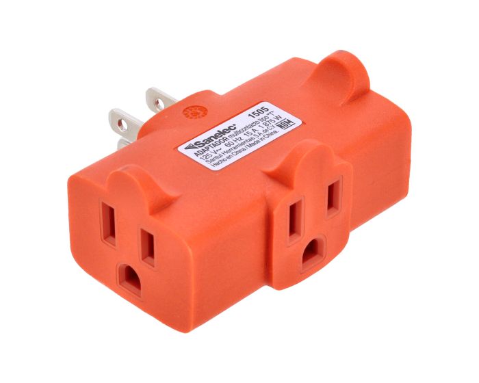 Adaptador multicontacto tipo "T" 1505 Sanelec