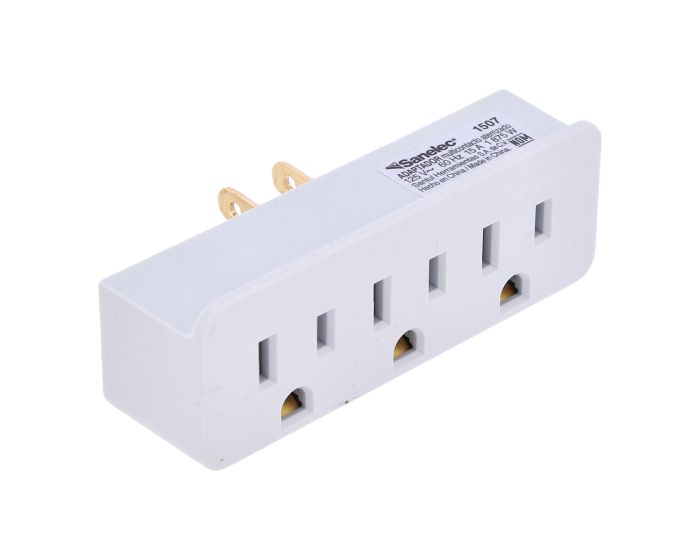 Adaptador multicontacto aterrizado 1507 Sanelec