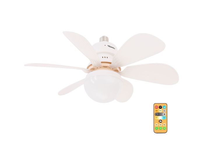 Ventilador con lámpara 1853 Sanelec