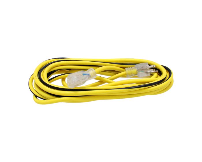 Extensión eléctrica 7 m uso rudo 3x14 AWG amarilla 2295 Sanelec