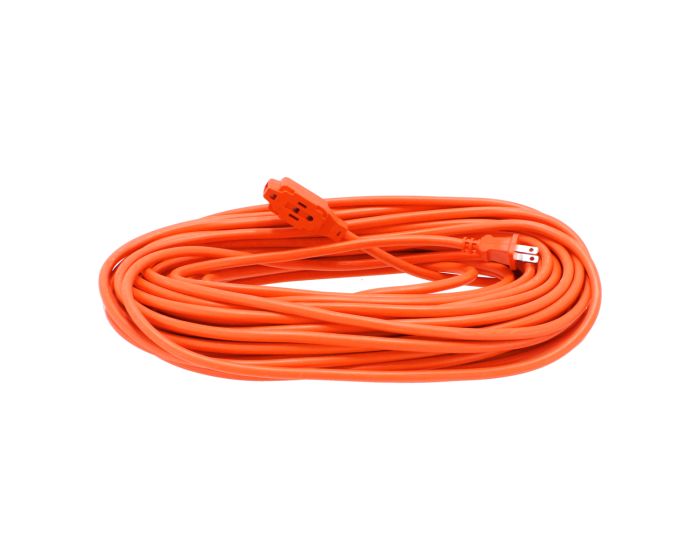 Extensión eléctrica 25 m uso rudo 3x16 AWG naranja 2413 Sanelec