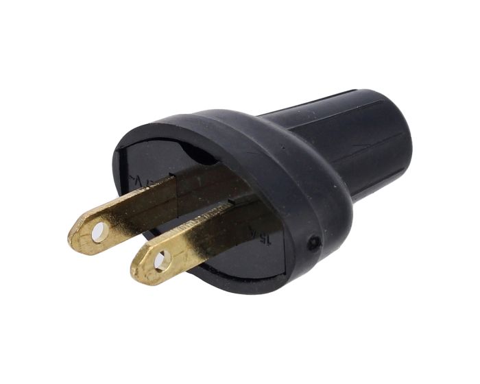 Clavija oval polarizada de hule 2459 Sanelec