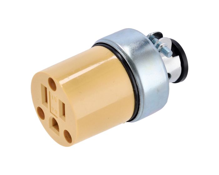 Contacto industrial aterrizado de metal 2466 Sanelec