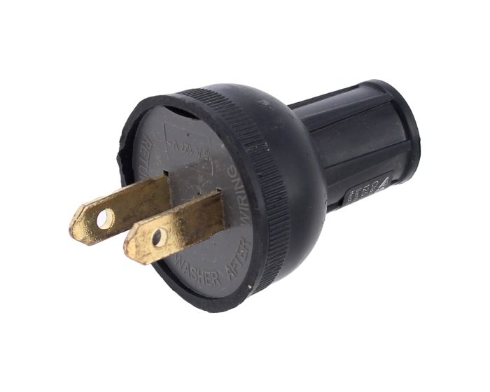 Clavija polarizada de plástico 2475 Sanelec